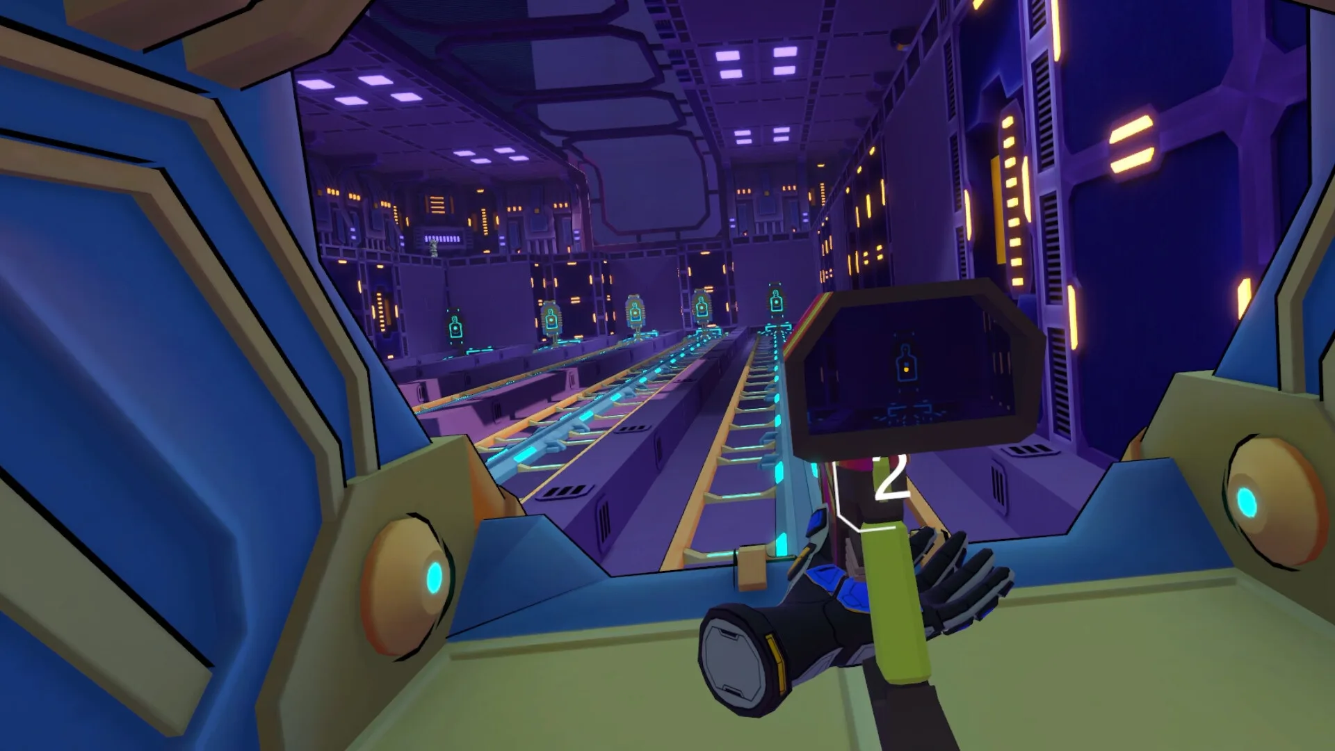 A VOXSYS arena created during the team's VR Storm Studio years