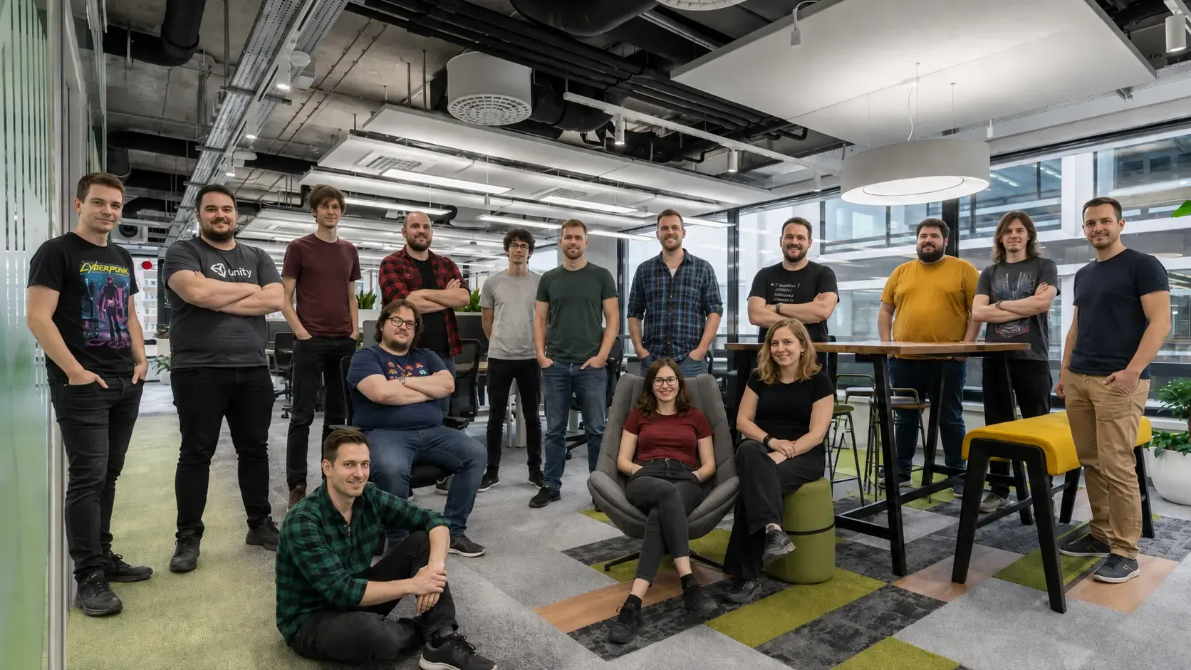 Sourcegarden Studio game and interactive experience production team